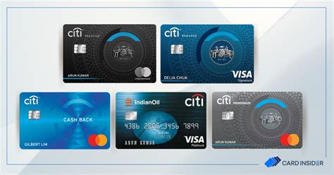 types of Citibank credit card